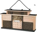WONDERMAKE Insektenhotel Holz Bienenhotel Nisthilfe groß wetterfest Bild 2