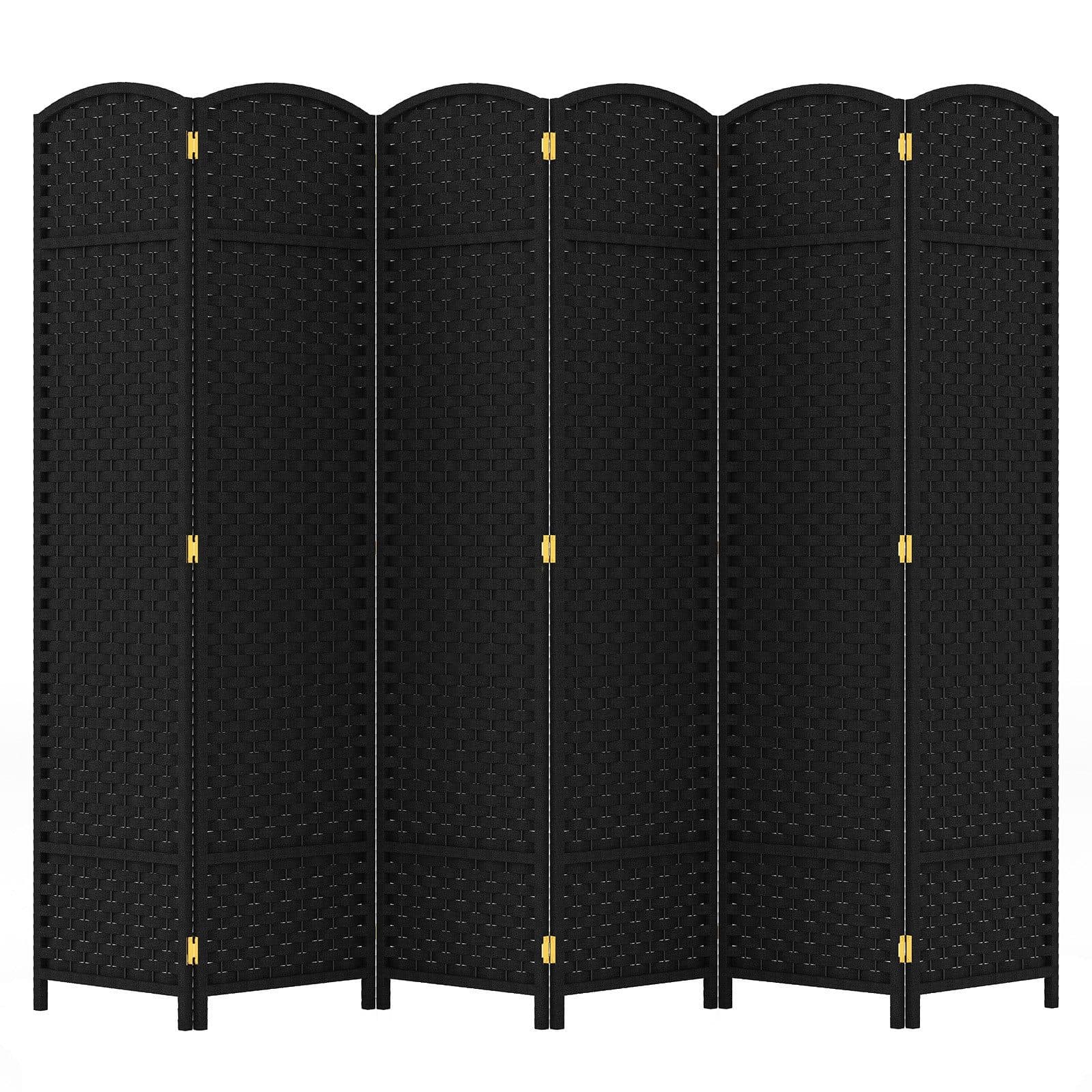 COSTWAY Raumteiler 240x170cm Handgewebt Klappbar