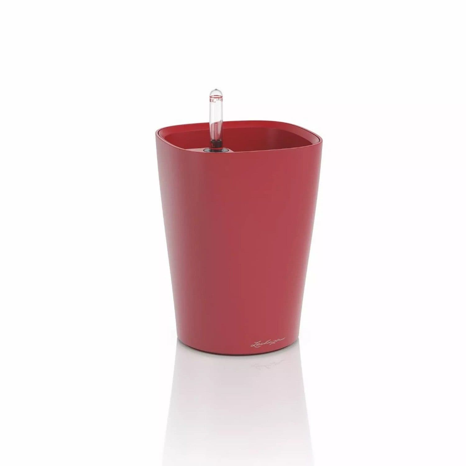 Lechuza Deltini Premium Blumentopf scarlet rot matt - Bild 2