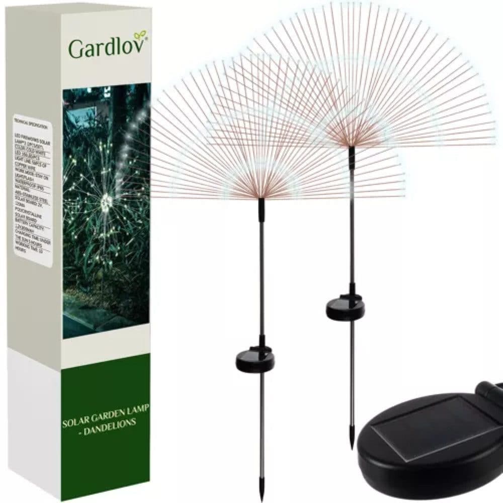 Gardlov LED Solarleuchte Löwenzahn 2er Set - Bild 2
