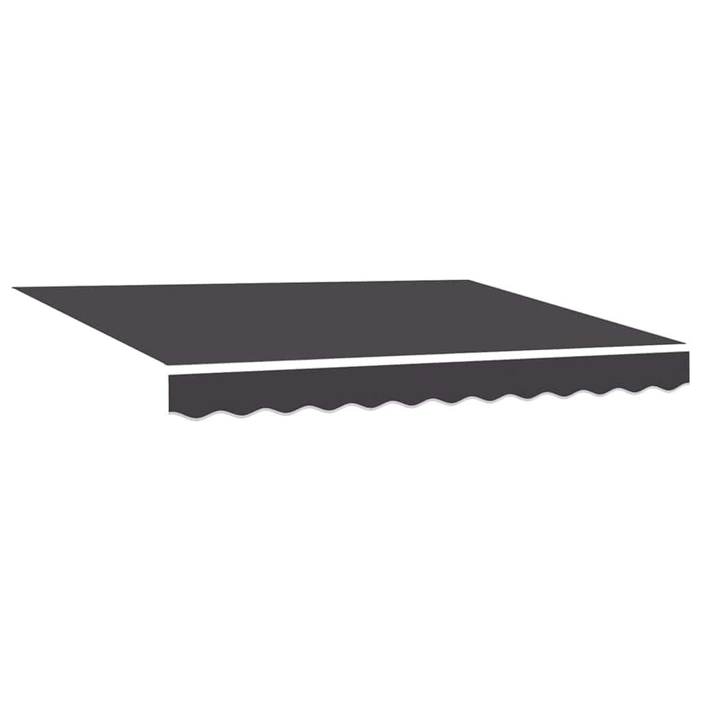 vidaXL Markisenersatzstoff Anthrazit 3x2m Polyester - Bild 2