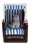 ELLUG Spardose Strandkorb Sparbüchse Urlaub Bild 2