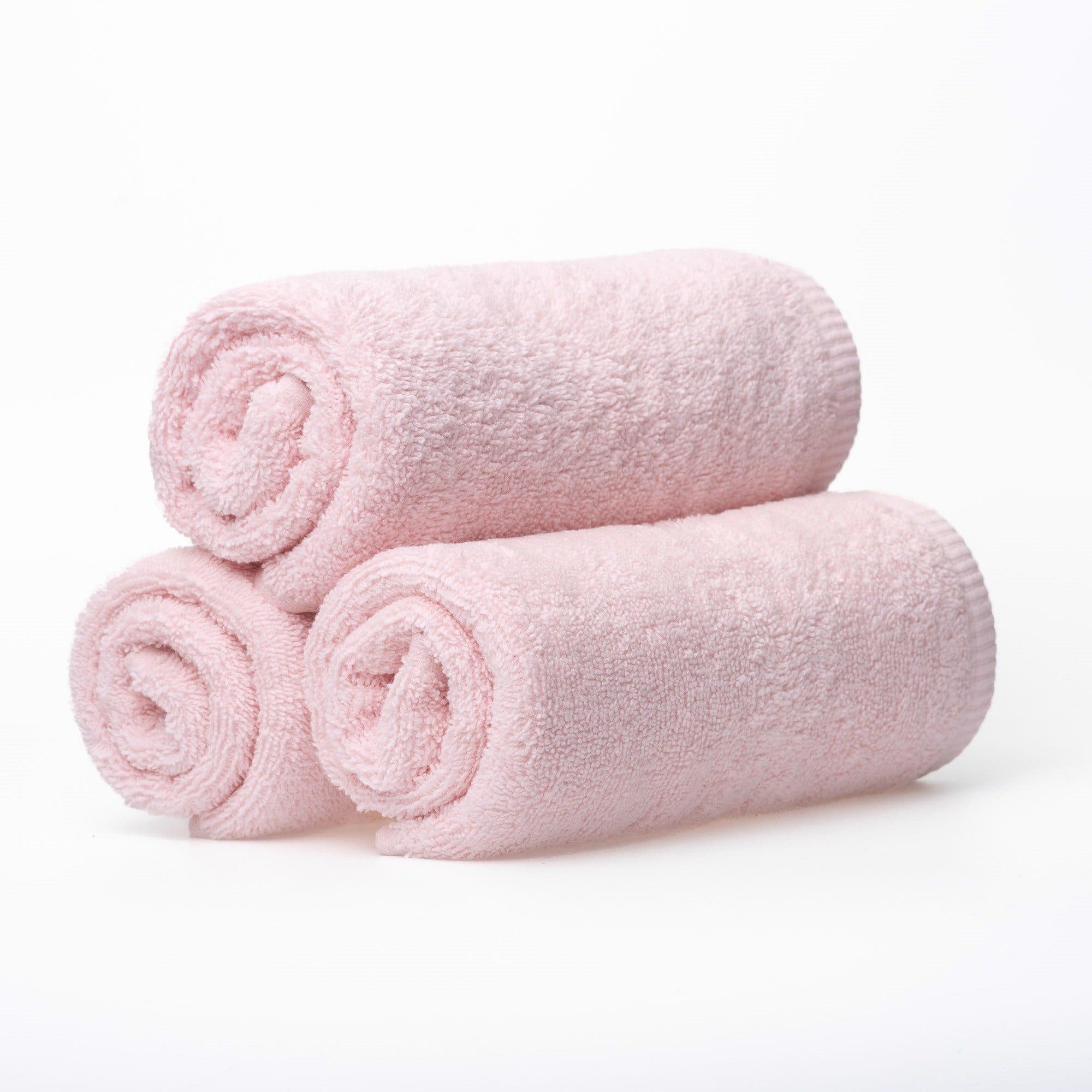 MatratzenL.A.B® Handtuch Set 500 g/m² Rosa 100% Baumwolle Frottee - Bild 2