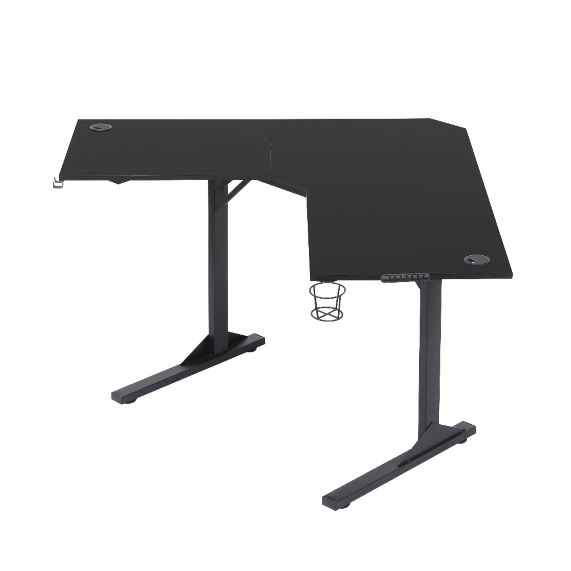 Happy Home Computertisch Eckschreibtisch Gaming-Optik Schwarz - Bild 2
