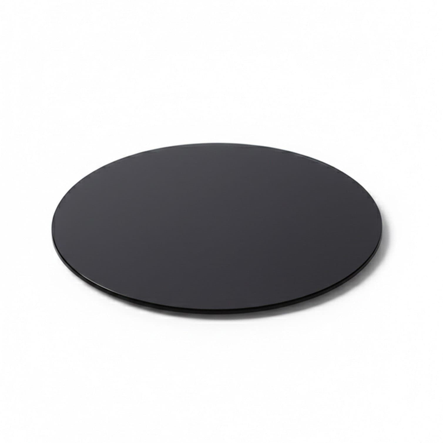 HOOZ Tischplatte Glasplatte ESG Schwarz Ø 30 cm - Bild 2