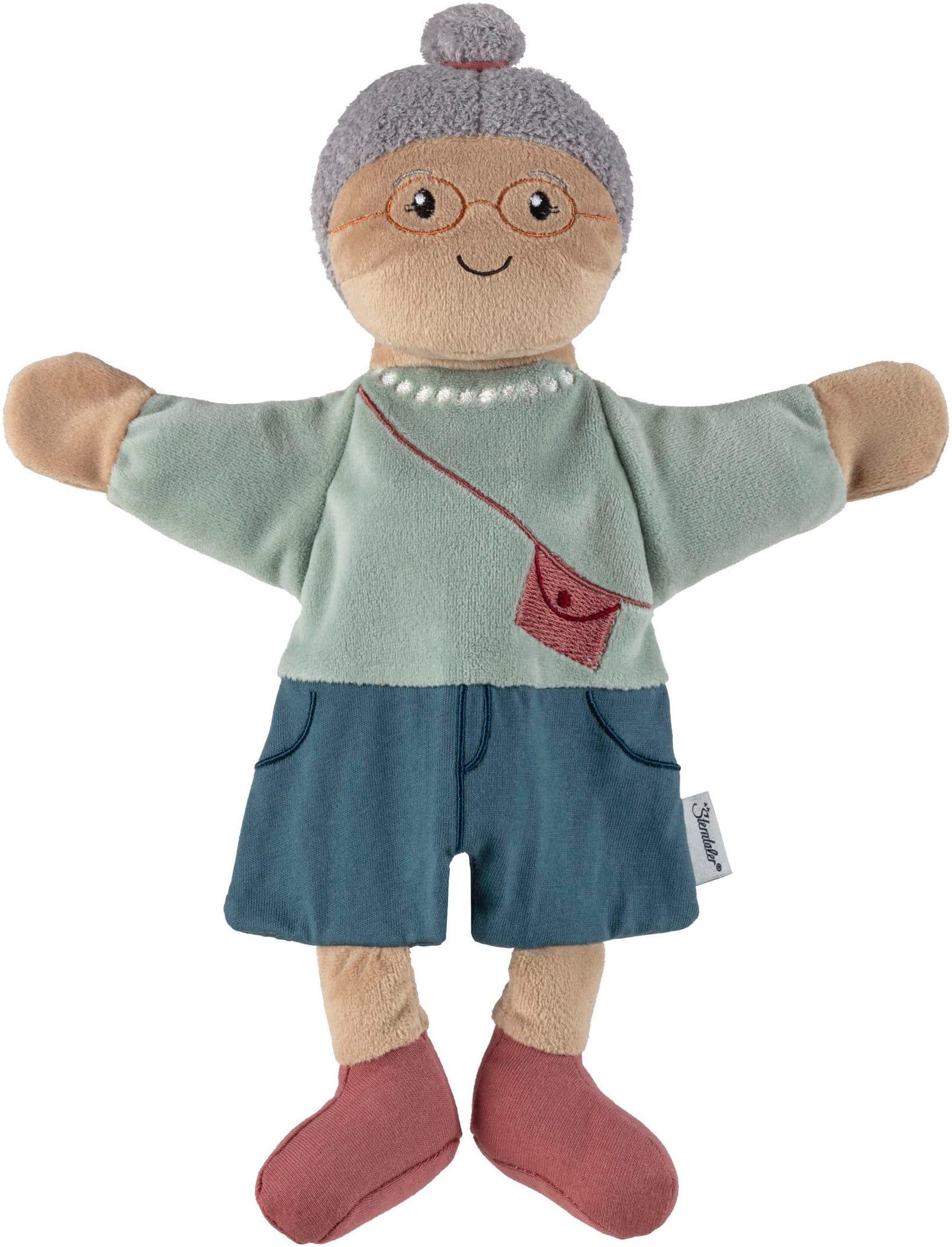 Sterntaler® Handpuppe Oma - Kuschelige Spielzeugpuppe mit Crossbag - Bild 2
