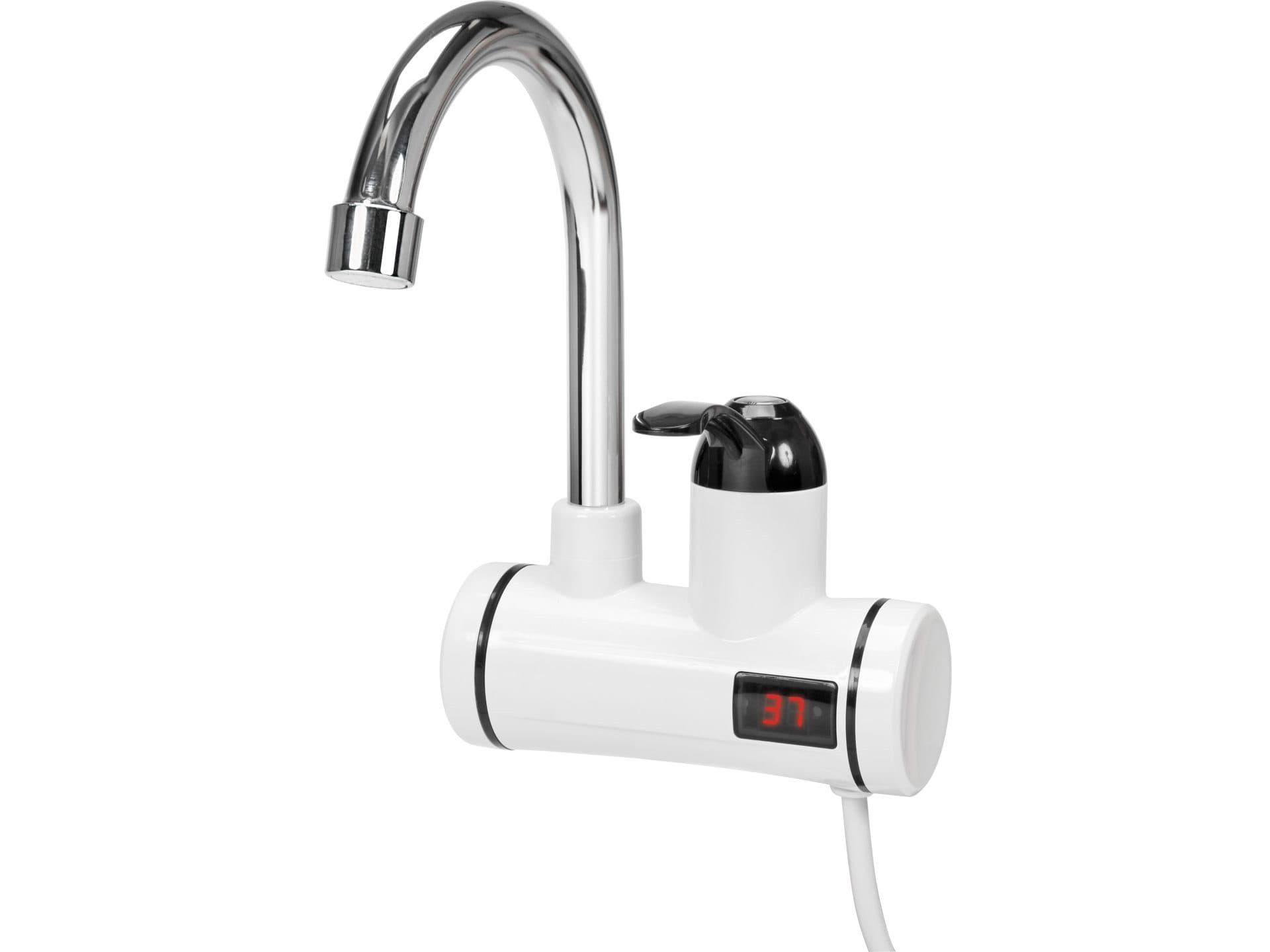 TRIZERATOP Küchenarmatur Elektrischer Wasserhahn, Armatur, Durchlauferhitzer 3000W, 230V