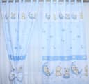 Primawela Vorhang mit Schlaufen Kinderzimmer Gardine Blau Bild 2