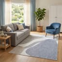 Tapiso Designteppich WISP Grau Modern Bild 2