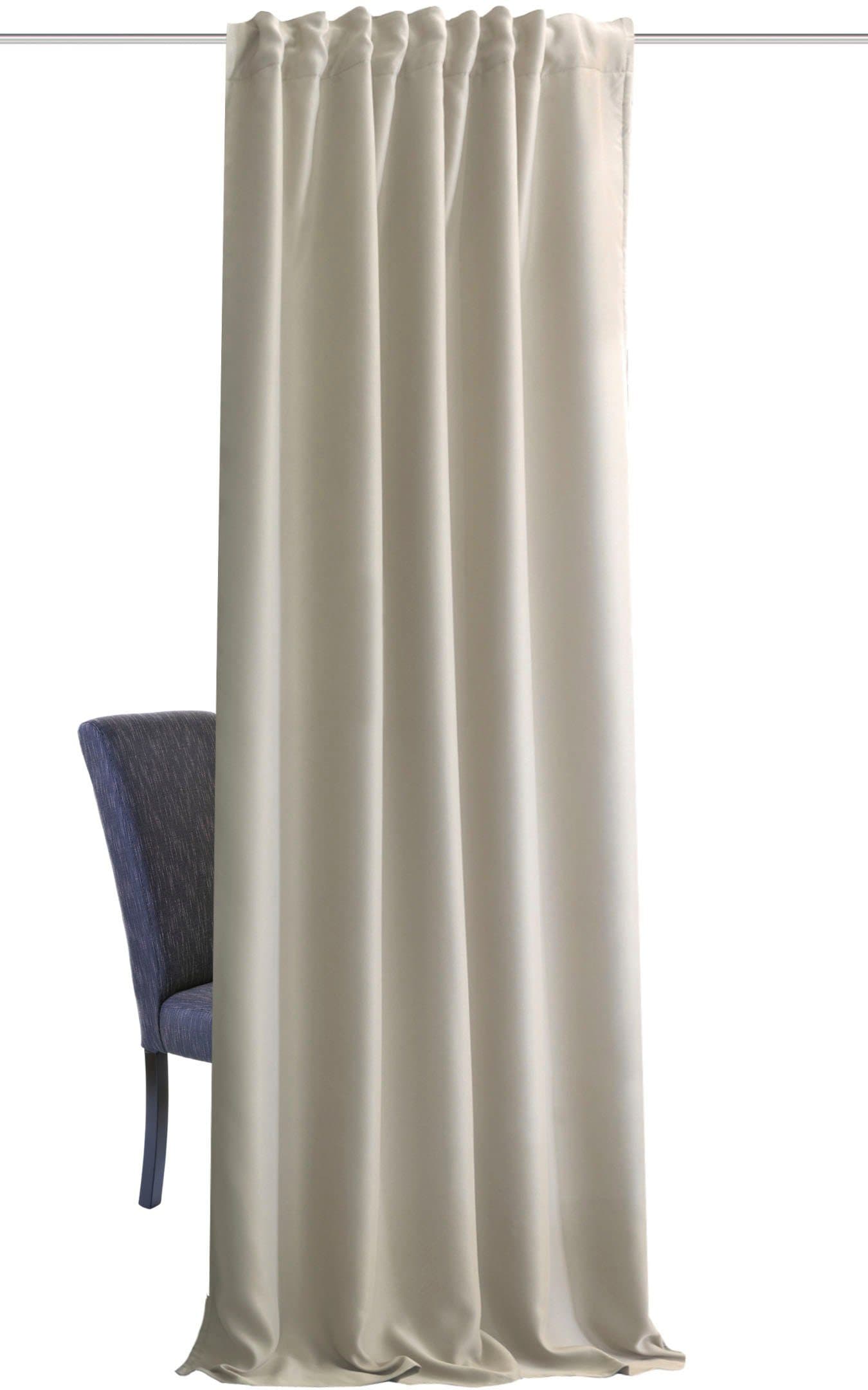 Home Basics Lärmschutzvorhang Acustico Beige Polyester - Bild 2