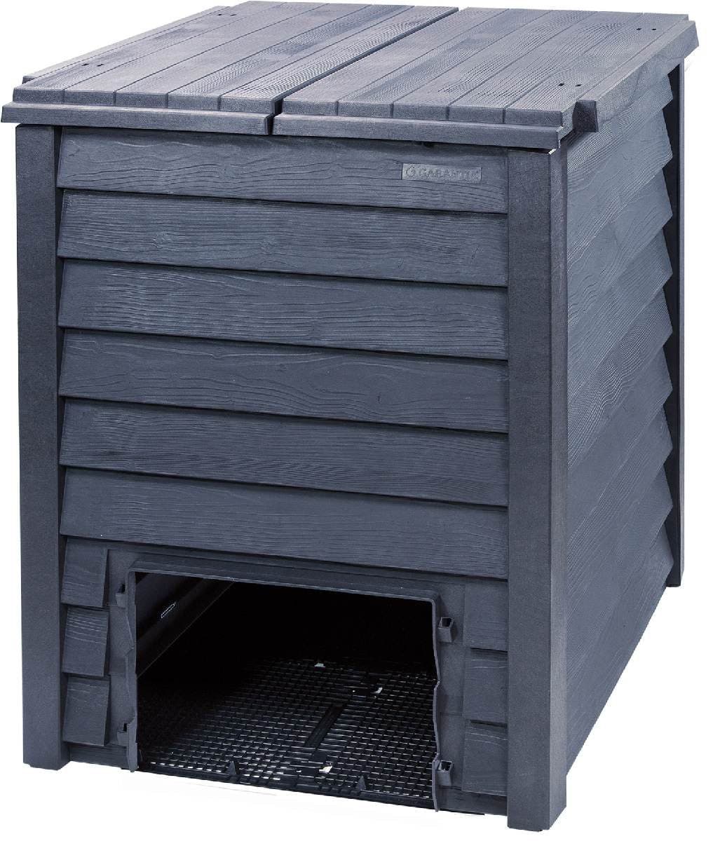 GARANTIA Thermokomposter Thermo Wood 400L Kunststoff anthrazit-braun - Bild 2