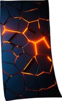 Herding Young Collection Badetuch 3D Effekt Blau Velours Bild 2