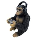 Online-Fuchs Dekofigur Zocker Affe mit Controller & Kopfhörern Bild 2