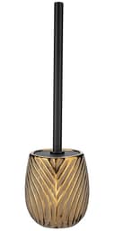 WENKO WC-Garnitur Idro Keramik Gold Schwarz Bild 2