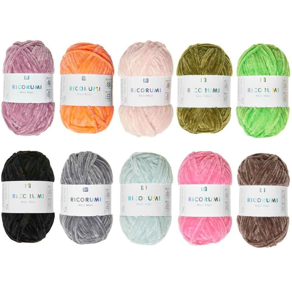 Rico Design Ricorumi Nilli Nilli Set 10x25g Chenillegarn - Bild 2