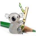 SIKORA Mini Glasfigur Koala Bär Handgefertigt Bild 2