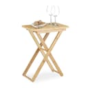 relaxdays Beistelltisch Bambus Klappbar Bild 2