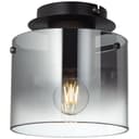 BRILLIANT Deckenleuchte Beth Braun Glas Zylinder Bild 2