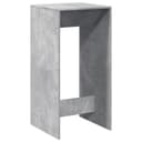 vidaXL Bartisch Betongrau Holzwerkstoff Moderner Stehtisch Bild 2