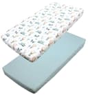TupTam Spannbettlaken Baby 2er Pack Baumwolle Bild 2