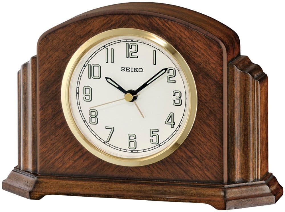 Seiko Tischuhr klassisch Piep-Alarm LumiBrite