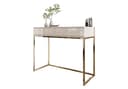 Lookway BLANCO GLAMOUR Konsole Kaschmir Gold Hochglanz Bild 2