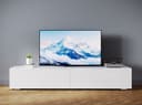 SONNI TV Schrank Weiß/Schwarz Hochglanz Lowboard LED-Beleuchtung Bild 2