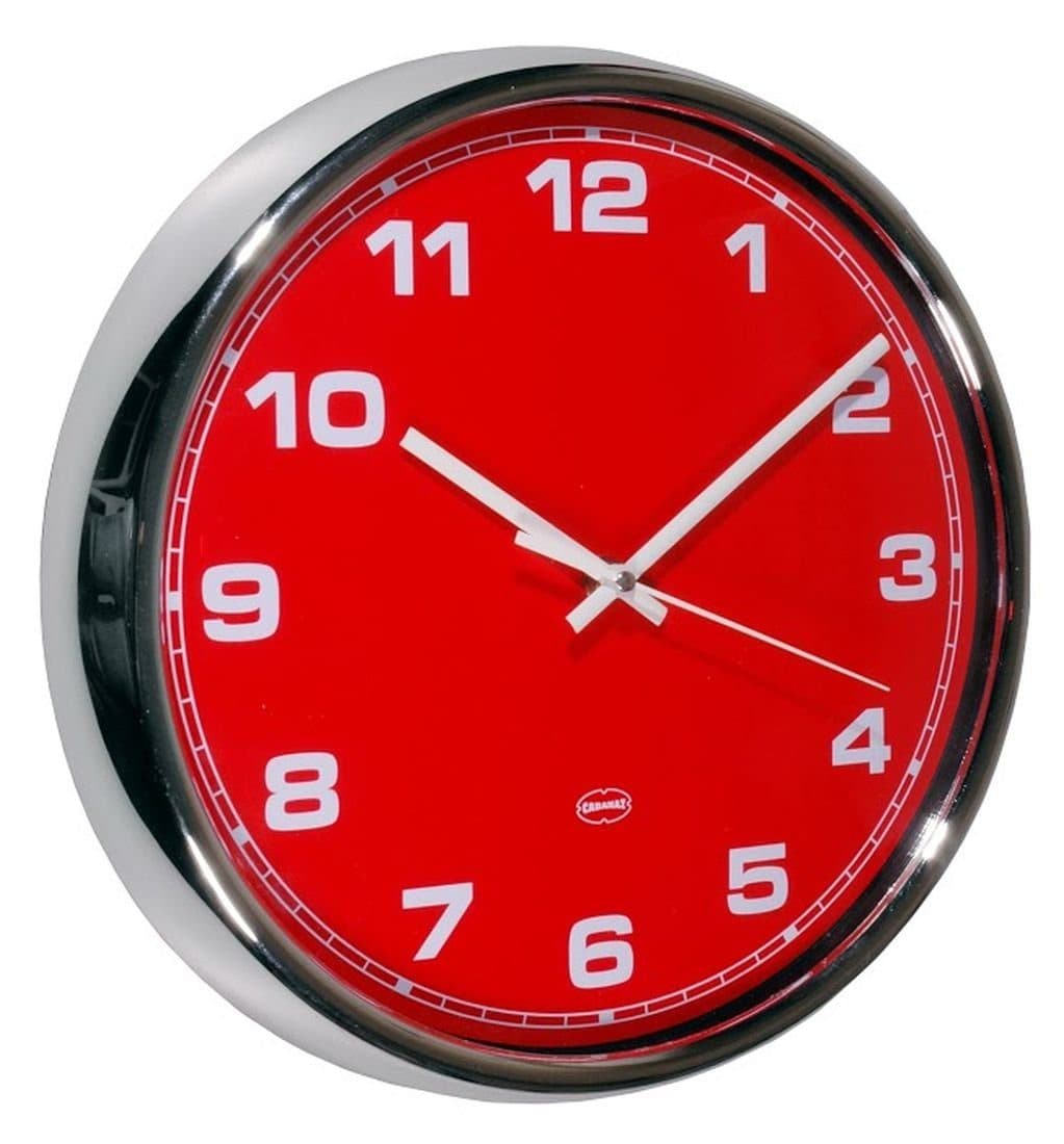 Capventure Cabanaz Retro Wanduhr Ø 30cm Farbauswahl