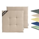 TOM TAILOR Stuhlkissen DOVE CHAIRPAD 2er Set Beige Outdoor Bild 2