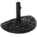 MC Star Betonschirmständer 9kg mit Blumenmotiv Grau Bild 2