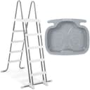Intex Pool-Sicherheitsleiter 132 cm inkl. Fußbad Bild 2