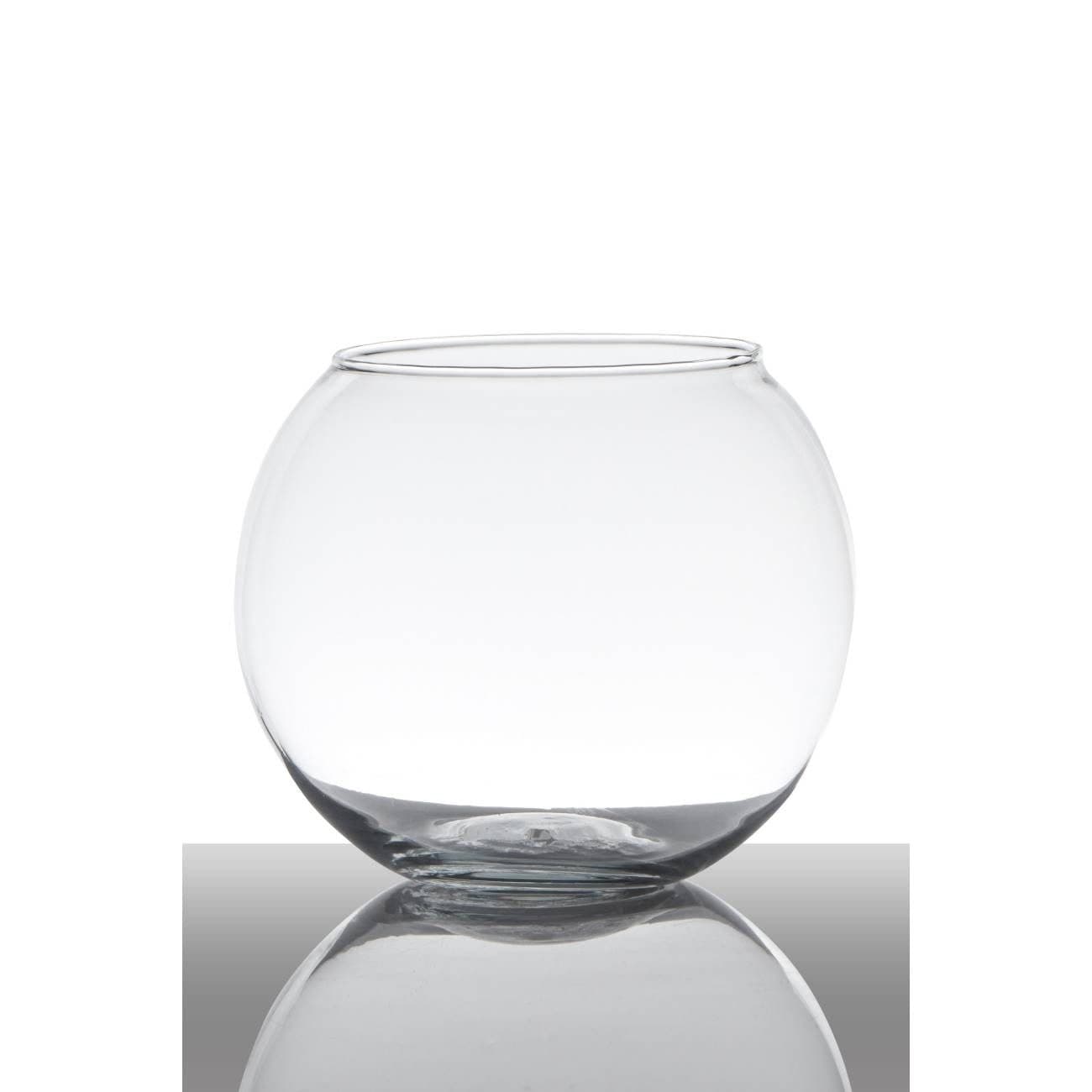 Hakbijl Glass Kugelvase BALL Transparent Glas