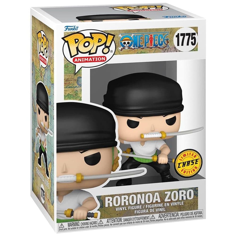 Funko POP! One Piece Zoro Limited Chase Actionfigur 10 cm - Bild 2