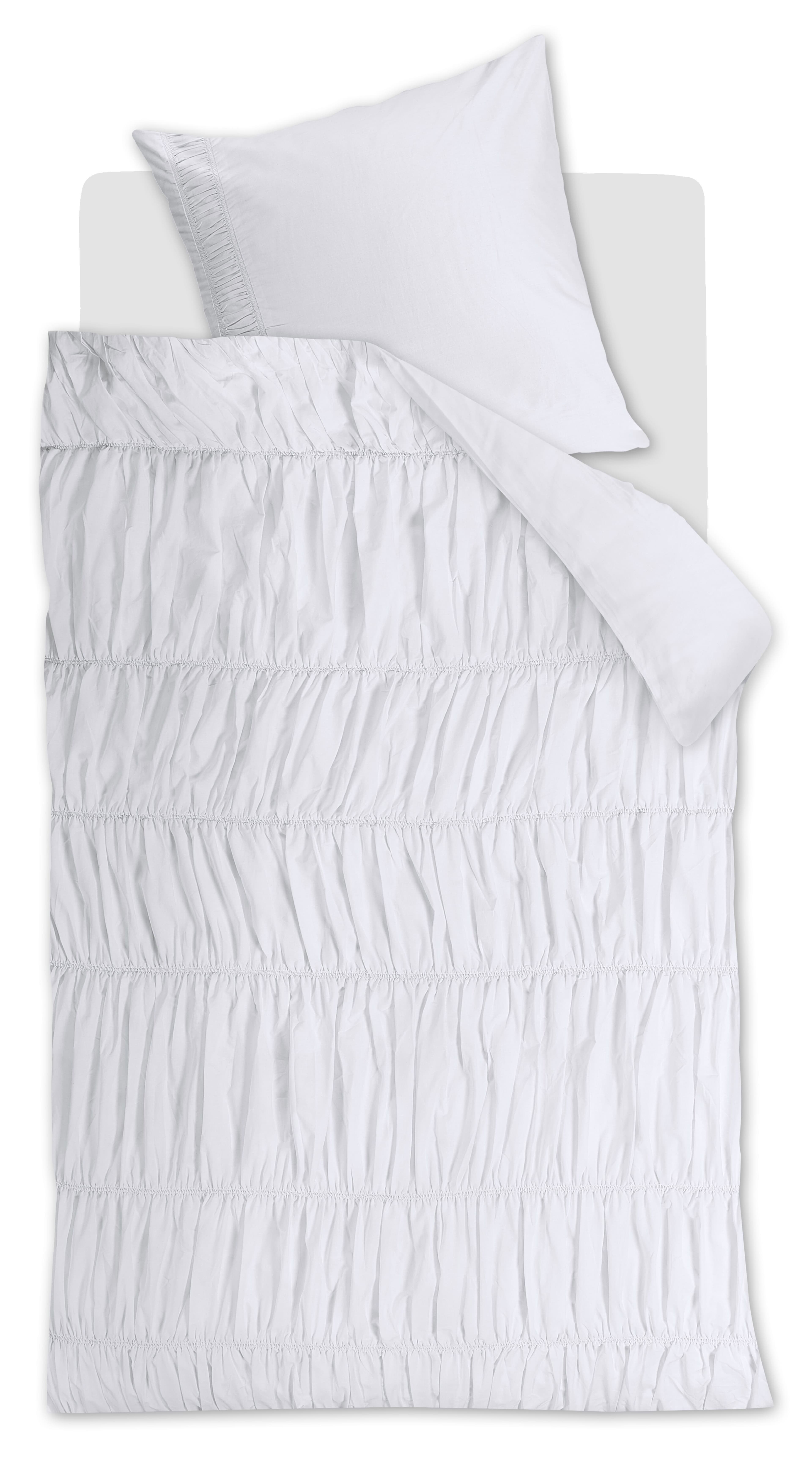 Rivièra Maison Bettwäsche Set Ruffle Weiß 135x200 cm - Bild 2
