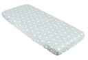 BabyLux Spannbettlaken Grau 40x90 cm für Wiege und Beistellbett Bild 2