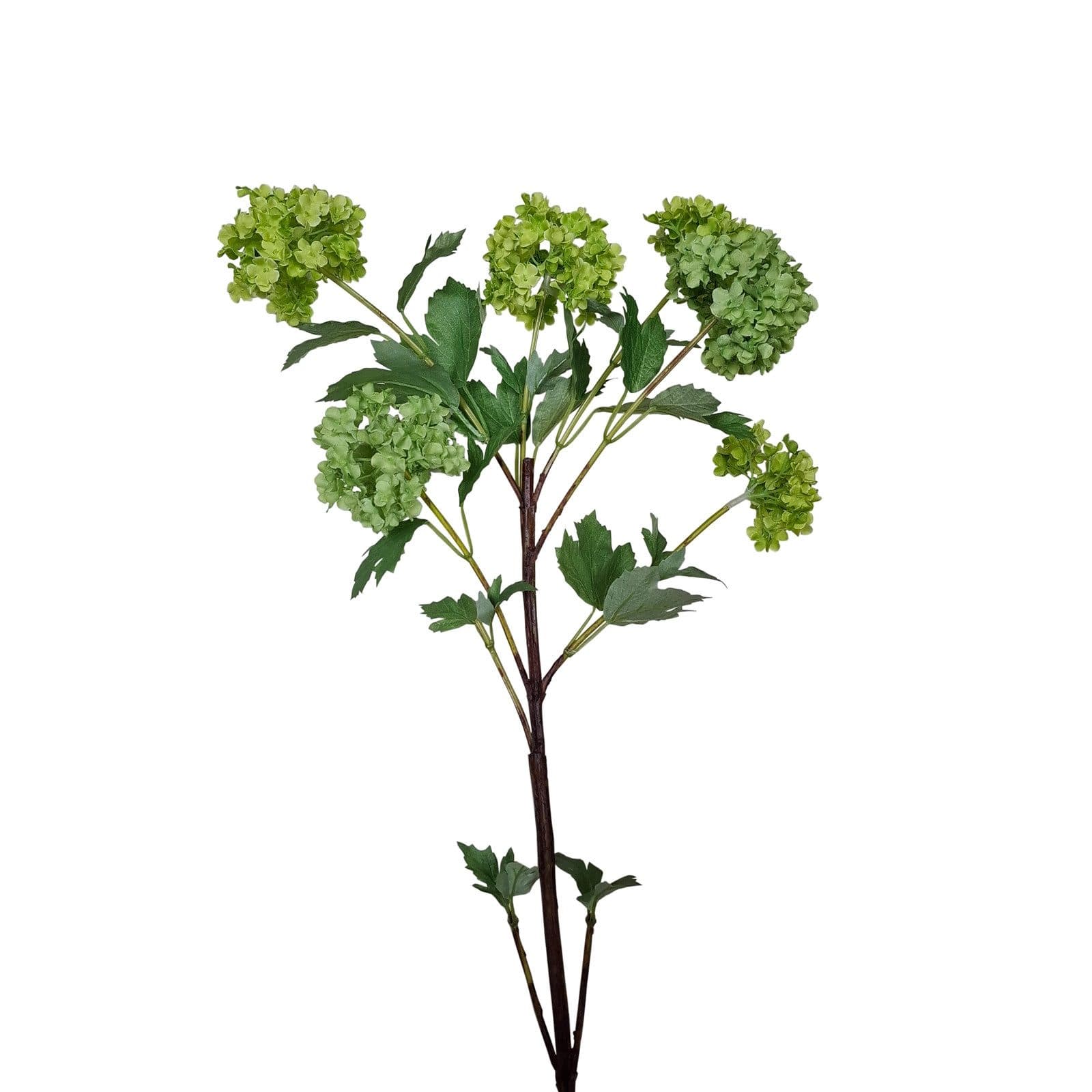 HTI-Living Kunstblume Hortensie Flora 107 cm Grün Gelb - Bild 2