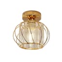 Riserva Kristall Deckenlampe Schwarz/Gold E27 Bild 2