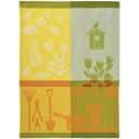Sander table + home Geschirrtuch The Gardener Grün Gelb Bild 2