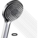 LuxusKollektion Duschkopf Groß 130mm 6 Strahlarten Wassersparend Chrom Bild 2