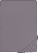 Biberna Spannbettlaken THEA Silber/Grau Jersey Bild 2