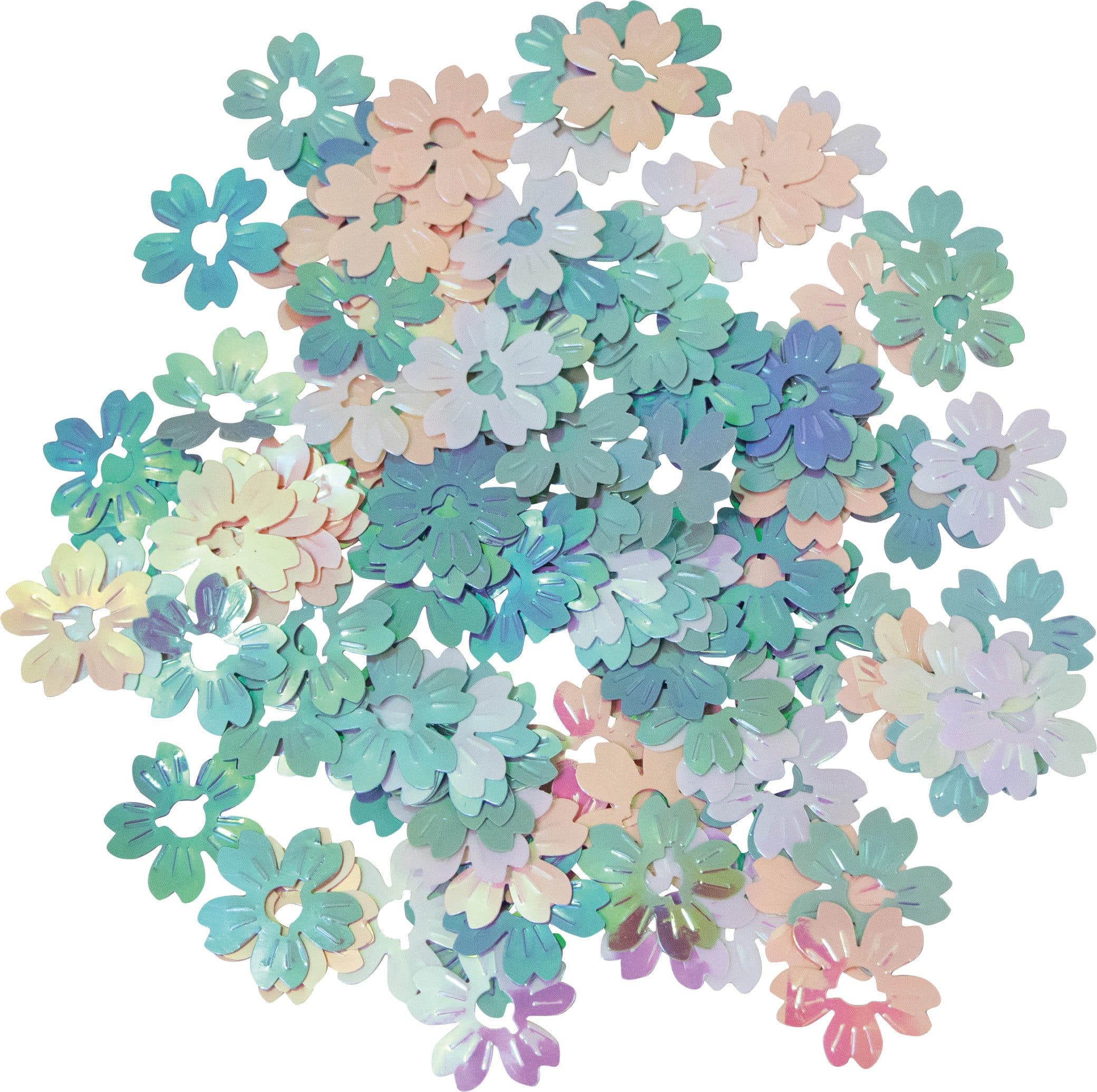 Rayher Streudeko Pailletten Streuteile 'Blüten' 2,2 cm