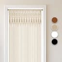 Cozyor Makramee Vorhang Beige Boho Raumteiler Handgemacht Bild 2