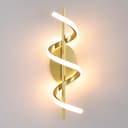 BlingBin LED Wandleuchte Modern Gold Warmweiß 14W Bild 2