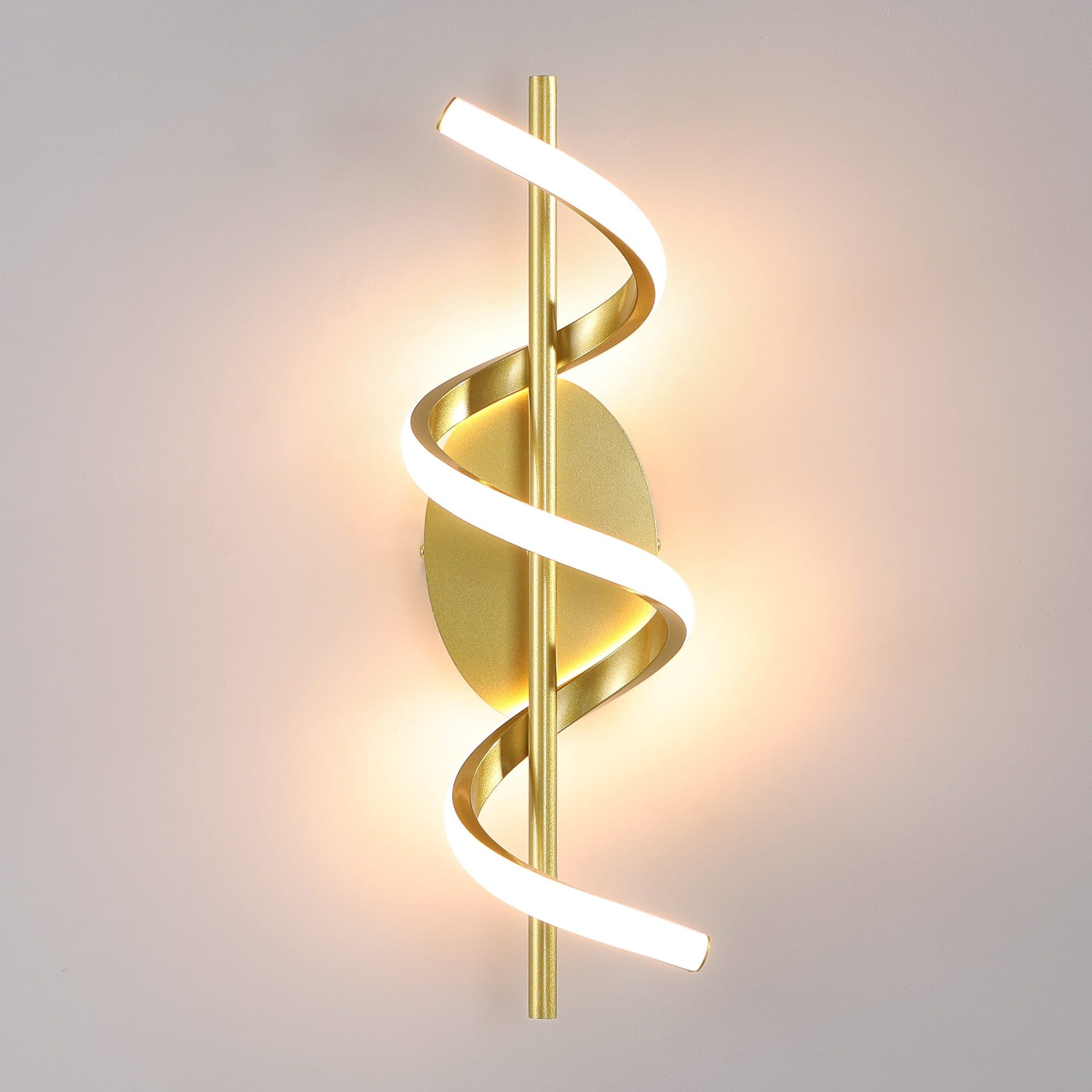 BlingBin LED Wandleuchte Modern Gold Warmweiß 14W - Bild 2