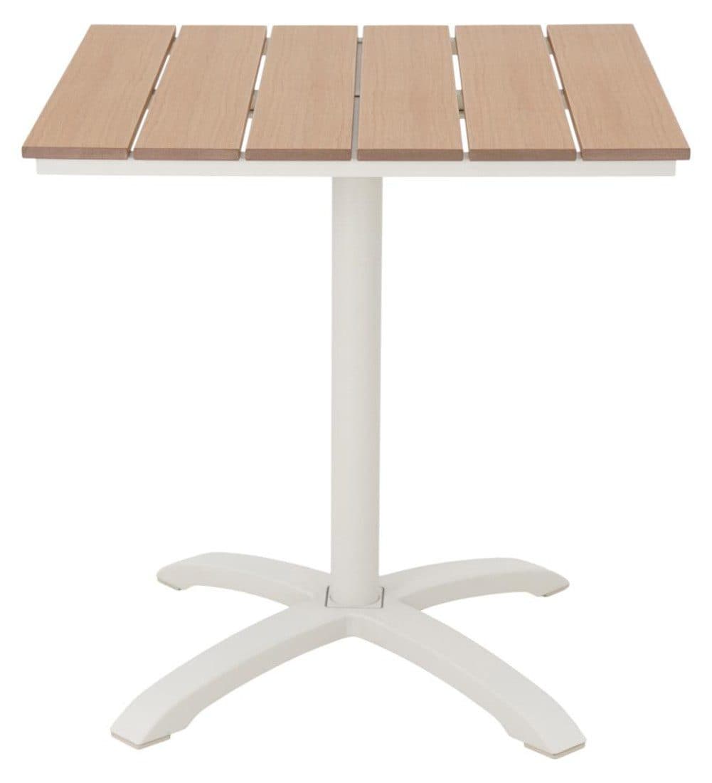 Schou Gartentisch Mads 70x70 cm Teak-Dekor Garten-Cafétisch - Bild 2