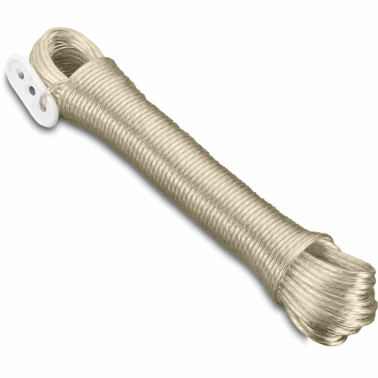 Metaltex Wäscheständer 20 m PVC mit Stahldrahteinlage und Spanner