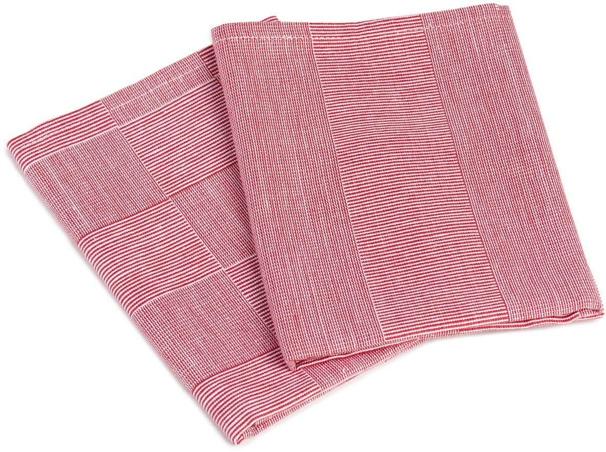 Gözze Geschirrtuch 4er Pack Rot 100% Baumwolle Jacquard - Bild 2
