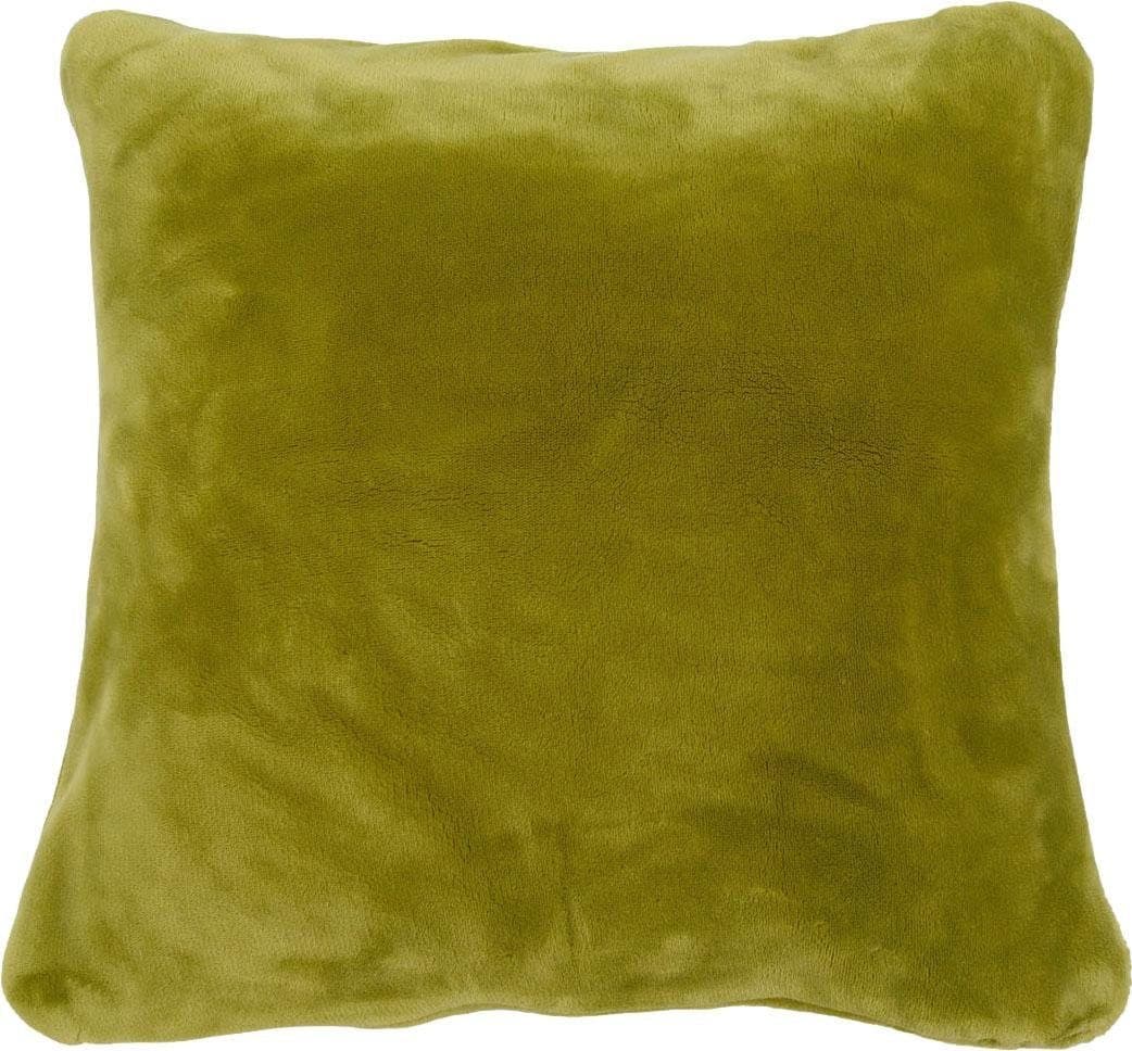 Gözze Premium Cashmere-Feeling Dekokissen Limette 50x50cm - Bild 2