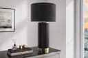 riess-ambiente Tischleuchte ELEGANCIA Schwarz/Gold Modern Design Bild 2