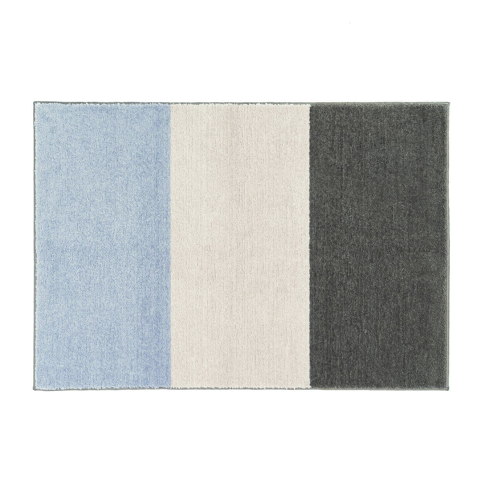 Karat Badematte Horizont Polyester Rutschhemmend Grau/Silber - Bild 2